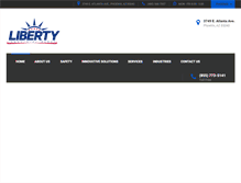 Tablet Screenshot of libertyindustrialgroup.com